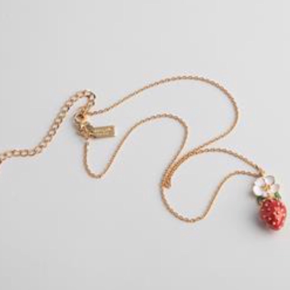 Kate Spade Perfect Picnic Strawberry Mini Pendent - Picture 4 of 5